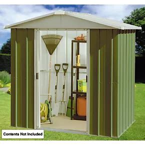 metal garden houses|metal sheds at screwfix.